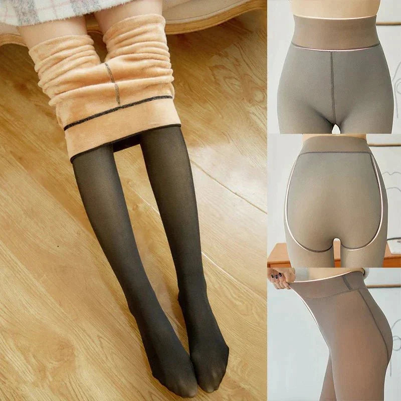 Elowra - Fleece Winter Tights